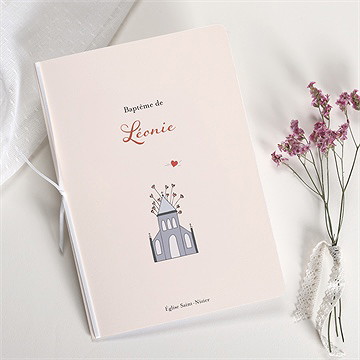 Livret de messe baptême lovely vintage