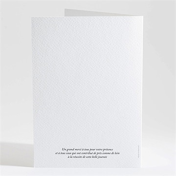 Livret de messe baptême joyeuse colombe - Dos du livret