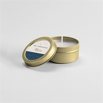 Bougie communion relief - Mise en situation