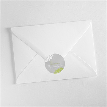 Sticker communion cadre gris et lumière - Mise en situation