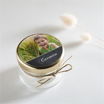 Sticker communion mon ange bleu - Mise en situation