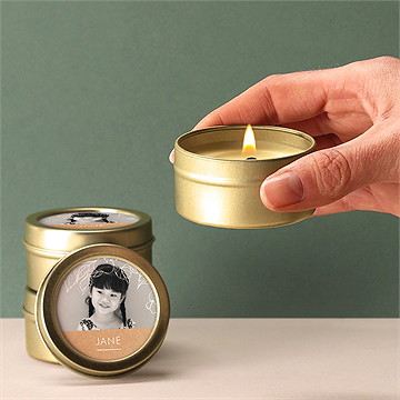 Bougie communion illuminations - Bougie allumée