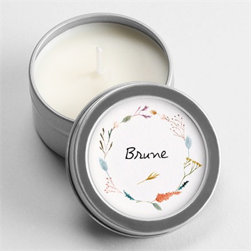 Bougie souvenir farandole