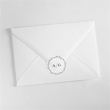 Sticker mariage douce harmonie - Mise en situation