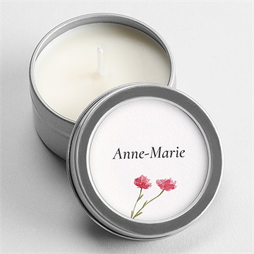 Bougie souvenir en image