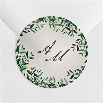 Sticker mariage ronde de bonheur