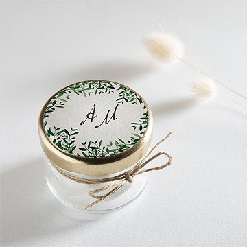 Sticker mariage ronde de bonheur - Mise en situation