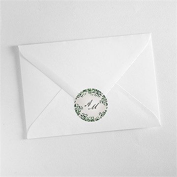 Sticker mariage ronde de bonheur - Mise en situation