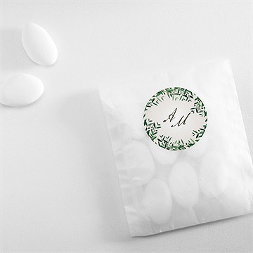 Sticker mariage ronde de bonheur - Mise en situation