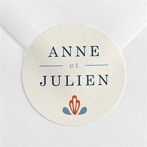 Sticker mariage so vintage