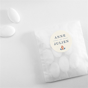 Sticker mariage so vintage - Mise en situation