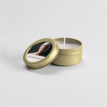 Bougie souvenir en sa mémoire - Mise en situation