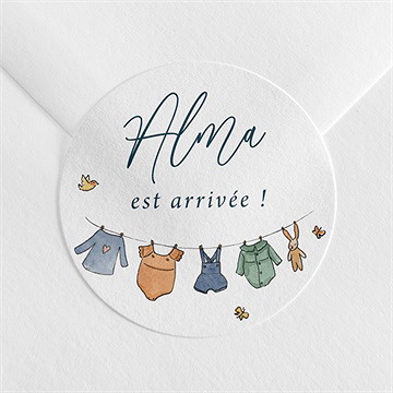 Sticker naissance petit bout'chou