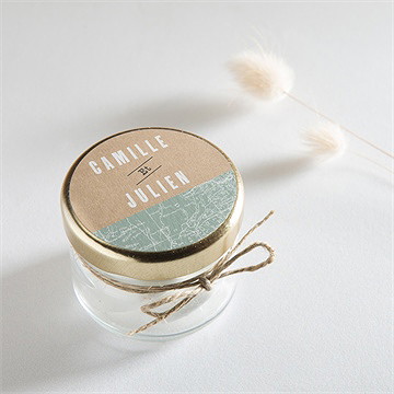 Sticker mariage voyage voyage - Mise en situation