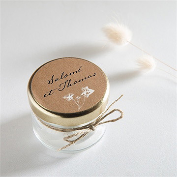 Sticker mariage lierre grimpant - Mise en situation