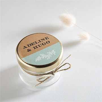 Sticker mariage petite cocotte - Mise en situation