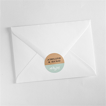 Sticker mariage petite cocotte - Mise en situation