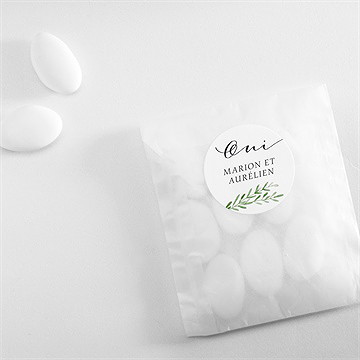 Sticker mariage branche d'amour - Mise en situation