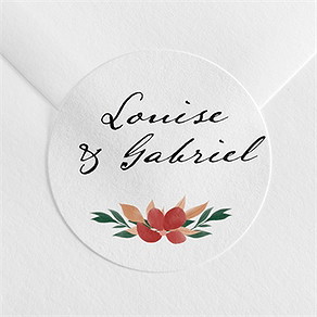 Sticker mariage notre cadre