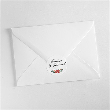 Sticker mariage notre cadre - Mise en situation