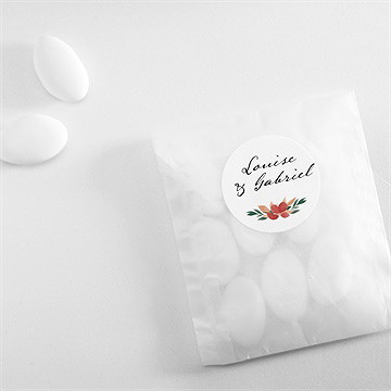 Sticker mariage notre cadre - Mise en situation