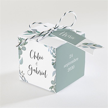 Boîte de dragées mariage a l'unisson