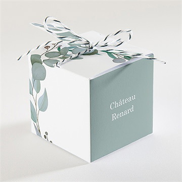 Boîte de dragées mariage a l'unisson - Dos de la boîte