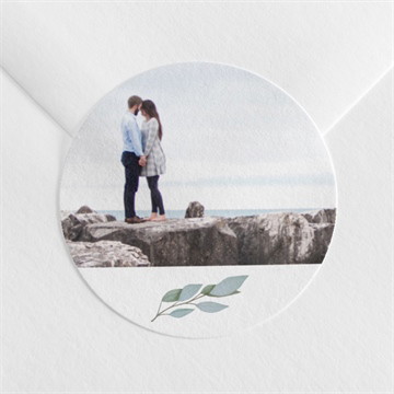 Sticker mariage a l'unisson 2 volets