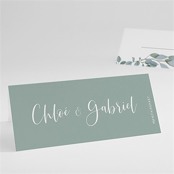 Marque-place mariage a l'unisson