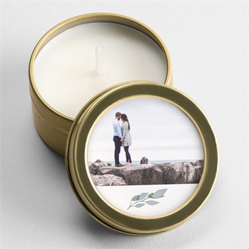 Bougie mariage a l'unisson 2 volets