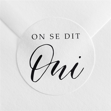 Sticker mariage liés pour toujours