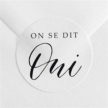 Sticker mariage liés pour toujours
