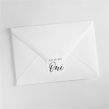 Sticker mariage liés pour toujours - Mise en situation