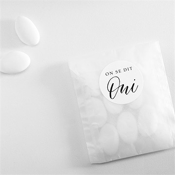 Sticker mariage liés pour toujours - Mise en situation