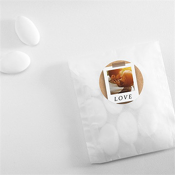 Sticker mariage notre roman photo - Mise en situation