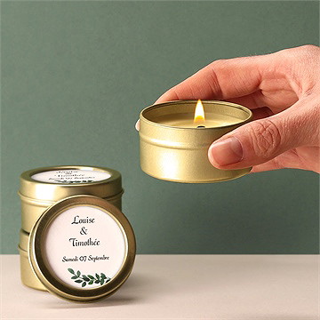 Bougie mariage evidence - Mise en situation