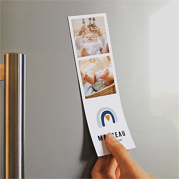 Faire-part naissance etincellant - Mise en situation