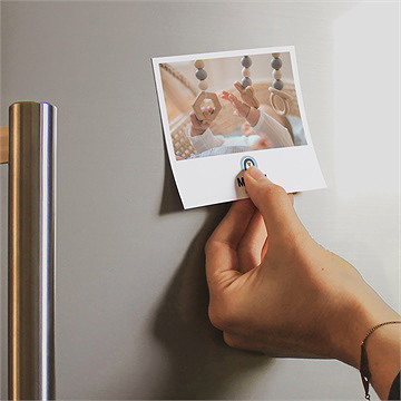 Remerciement naissance etincellant - Mise en situation