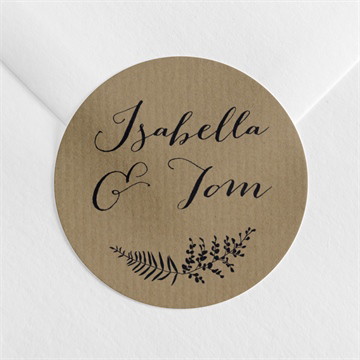 Sticker mariage amour toujours