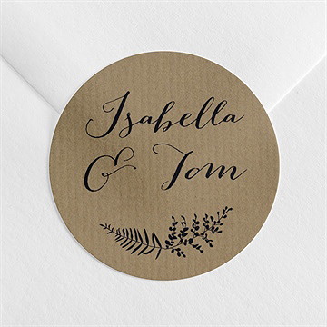 Sticker mariage amour toujours