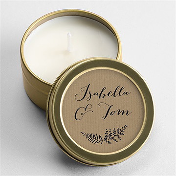 Bougie mariage amour toujours