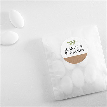 Sticker mariage love power - Mise en situation