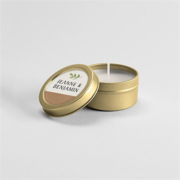 Bougie mariage love power - Mise en situation