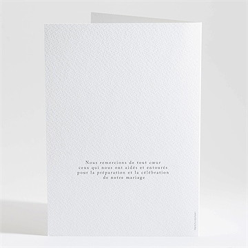 Livret de messe mariage notre promesse - Dos du livret