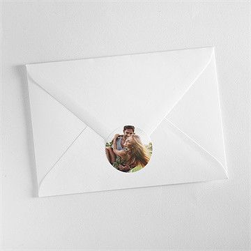 Sticker mariage notre promesse - Mise en situation