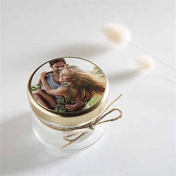 Sticker mariage notre promesse - Mise en situation