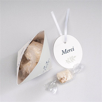 Boîte surprise mariage esperluette - Intérieur de la boîte