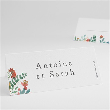 Marque-place mariage notre promesse