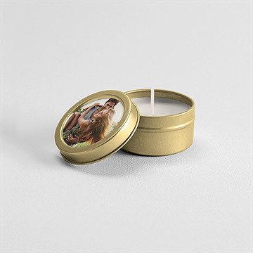 Bougie mariage notre promesse - Mise en situation