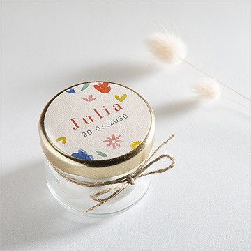 Sticker naissance nos beaux jours - Mise en situation